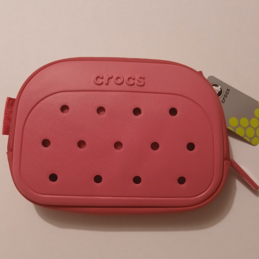 (New) Crocs Belt Bag / Crossbody (Pink)